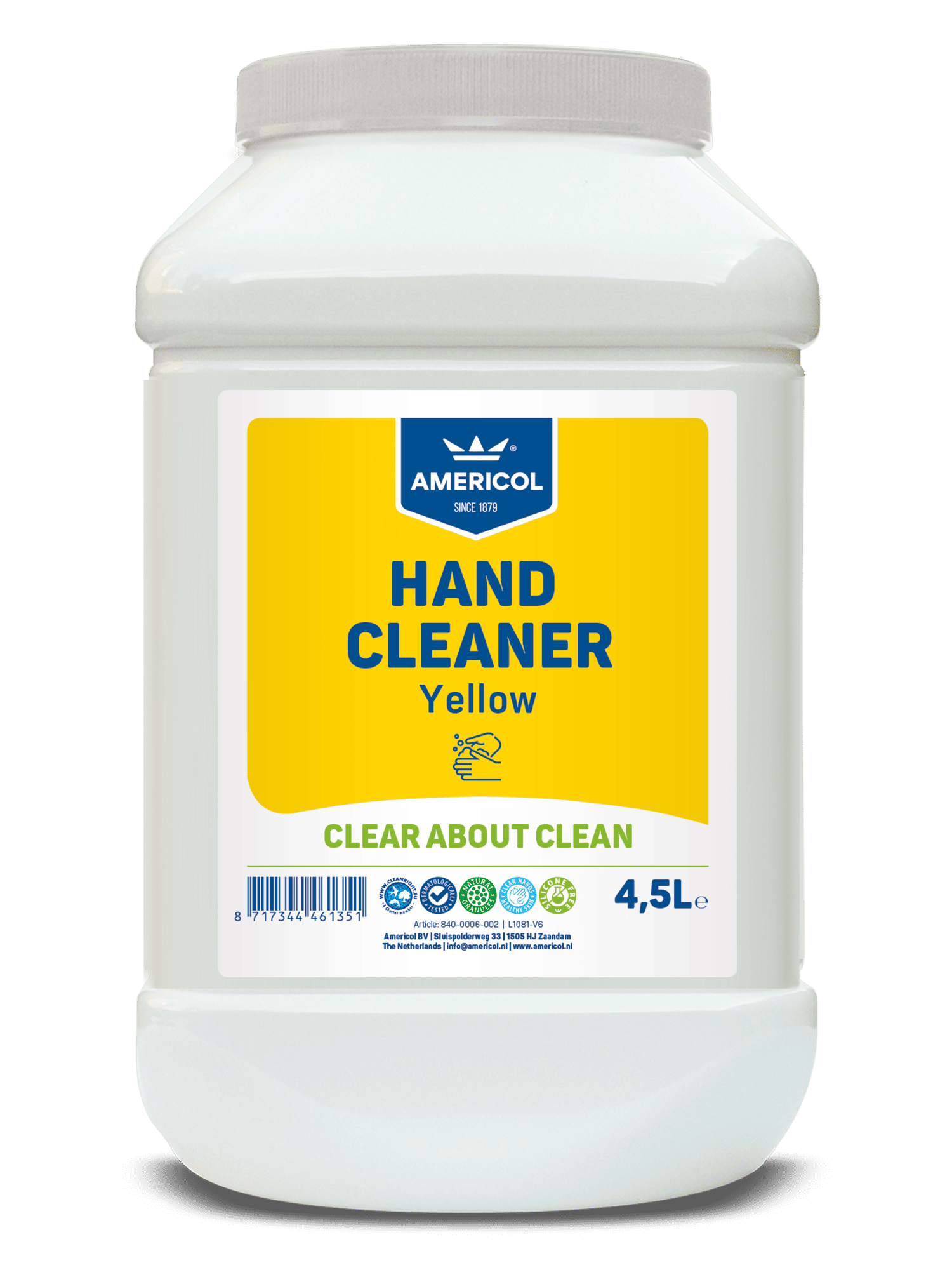 Handcleaner Yellow