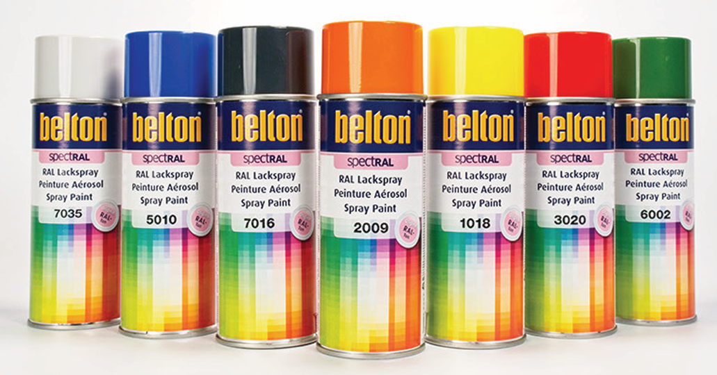 Verfspray Vuurrood - Afbeelding 2